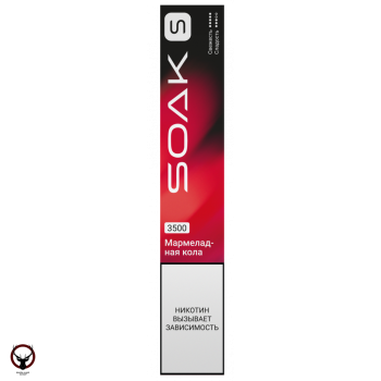 Электронная сигарета SOAK S Jello Coke 3500 затяжек