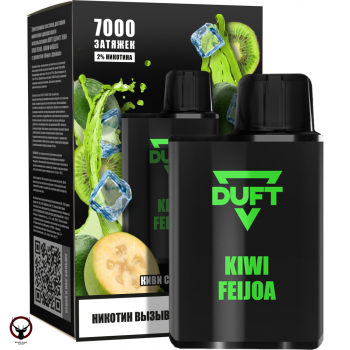 Электронная сигарета DUFT Kiwi Feijoa (7000 затяжек)