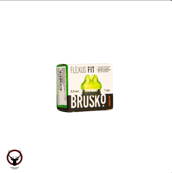 Картридж к электронной системе BRUSKO FLEXUS FIT (зелёный) 3,5мл (1шт)