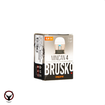 Картридж BRUSKO MINICAN 4 белый 3 мл 0,8 Ом
