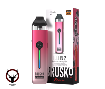Электронная система BRUSKO FEELIN 2 (розовый пунш)