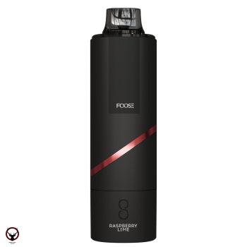 Электронная сигарета FOOSE BLACK Малина лайм (11000 затяжек)