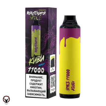 Электронная сигарета MONSTERVAPOR SPACE Киви (11000 затяжек)