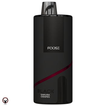 Электронная сигарета FOOSE BLACK Сакура виноград (9000 затяжек)