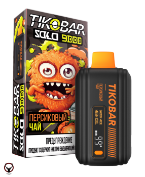 Электронная сигарета TIKOBAR SOLO Персиковый Чай 9000 затяжек