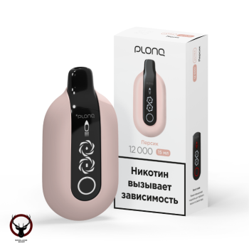 Электронная сигарета PLONQ ULTRA Персик (12000 затяжек) 20 мг