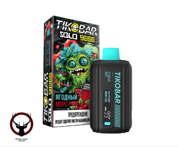 Электронная сигарета TIKOBAR SOLO Ягодный Морс 9000 затяжек