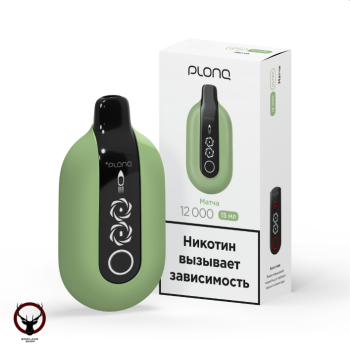 Электронная сигарета PLONQ ULTRA Матча (12000 затяжек) 20 мг