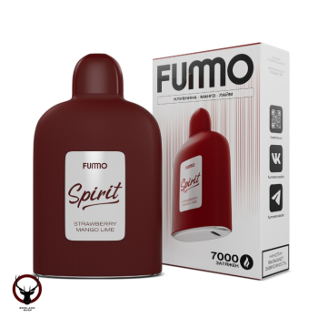 FUMMO SPIRIT Клубника манго лайм (7000 затяжек)