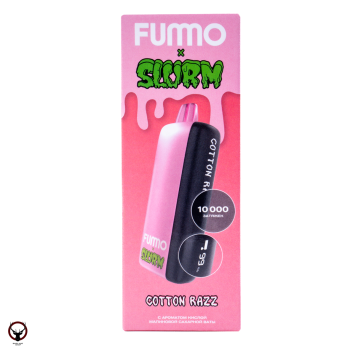 FUMMO INDIC SLURM Кислая малиновая сахарная вата (10 000 затяжек)