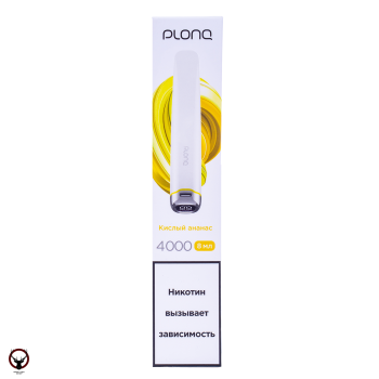 PLONQ PLUS PRO Кислый ананас (4000 затяжек) 20 мг