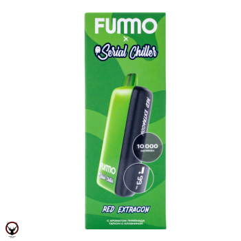 FUMMO INDIC SERIAL CHILLER Лимонад тархун с клубникой (10 000 затяжек)
