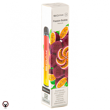 SOAK X Passion Bubble 2200 затяжек