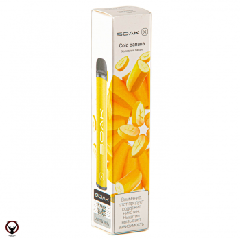 SOAK X Cold Banana 2200 затяжек