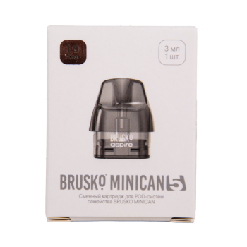 Картридж к электронной системе BRUSKO Minican 5 (1шт.) 1ОМ
