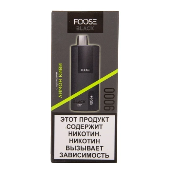Эл. сиг. FOOSE BLACK 9000 Лимон киви 2%