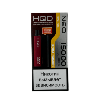 Эл. сиг. HQD NEO 15000 Кола лимон /Cola Lemon