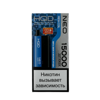 Эл. сиг. HQD NEO 15000 Мята, хвоя и лесные ягоды  /Siberia