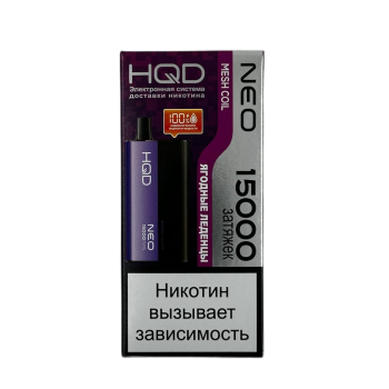 Эл. сиг. HQD NEO 15000 Ягодные леденцы  /Berries lollipop