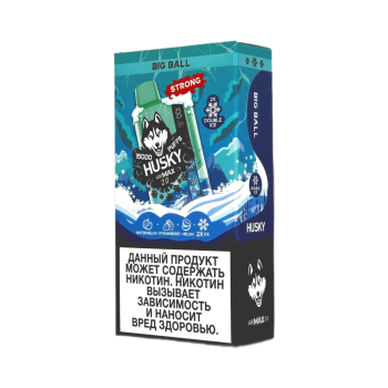 Эл. сиг. HUSKY AIRMAX 2.0 15000 Strong Big Ball /Ледяной микс арбуза, дыни, клубники 2 %