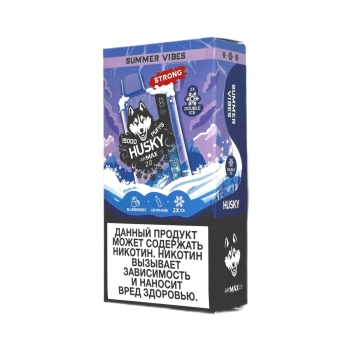 Эл. сиг. HUSKY AIRMAX 2.0 15000 Strong Summer Vibes /Черничный лимонад со льдом 2 %