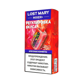 Эл. сиг. LOST MARY MIXER+ 25000 Арбузные конфеты  / Watermelon B Pop 2 %