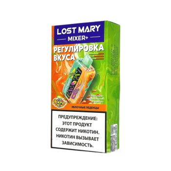 Эл. сиг. LOST MARY MIXER+ 25000 Яблоко леденцы / Apple Candy 2 %