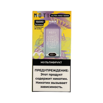 Эл. сиг. MOTI ULTRA MAX 15000 Мультифрукт 2%