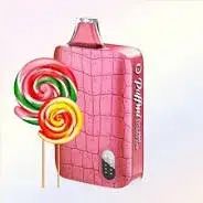 Эл. сиг. PUFFMI DURA V 2 HARD 9000 Радужные конфеты / Rainbow Drop strong 2%