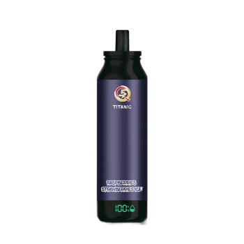 Эл. сиг. Q5 TITANIC 14000 Малина, клубника и лед /Raspberries, strawberries and ice