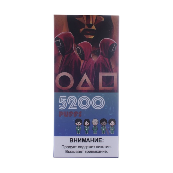 Эл. сиг. R AND M Squid Box 5200 Honeydew Ice Cream 2 %