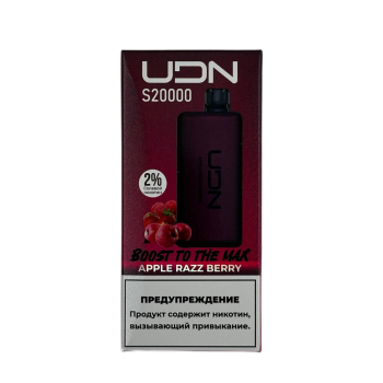 Эл. сиг. UDN S 20000 Apple Razz Berry 2 %