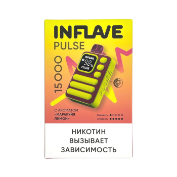 Эл. сиг. INFLAVE PULSE 15000 Маракуйя лимон 2 %