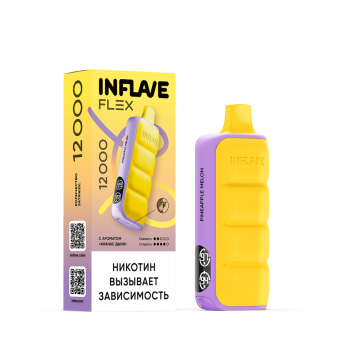 Эл. сиг. INFLAVE FLEX 12000 Ананас дыня 2%