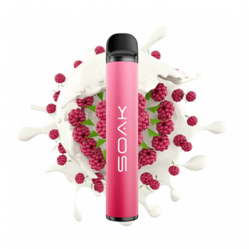 Эл. сиг. SOAK X Raspberry Yogurt 2200 затяжек МРК