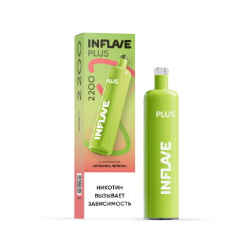 INFLAVE PLUS 2200 Клубника фейхоа (2200 затяжек) МРК