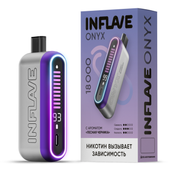 Эл. сиг. INFLAVE ONYX 18000 Лесная черника 2%