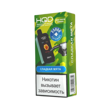 Эл. сиг. HQD NEO X РФ (25000) Сладкая мята 4 мл