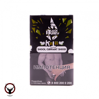 Burn BLACK Shock, currant shock 100гр