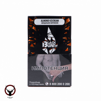 Burn BLACK Almond icecream 100гр
