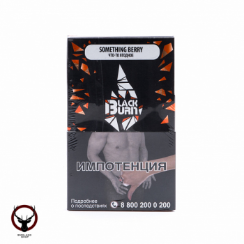 Burn BLACK Something berry 100гр
