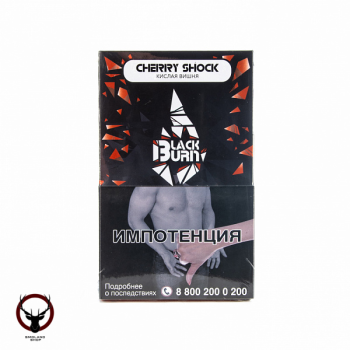 Burn BLACK Cherry shock 100гр
