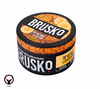 BRUSKO MEDIUM Печенье с бананом 250гр
