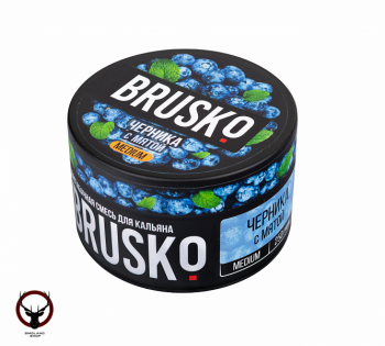 BRUSKO MEDIUM Черника с мятой 250гр