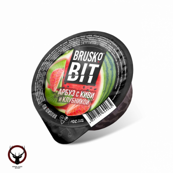 BRUSKO BIT Арбуз c киви и клубникой 20 гр