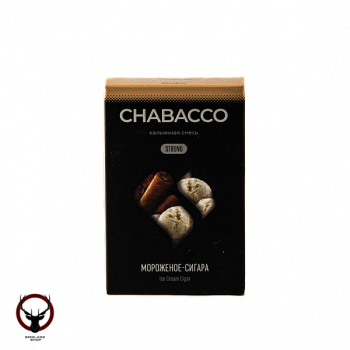 Chabacco STRONG Ice cream cigar 50гр