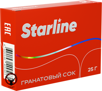 Табак для кальяна Starline "Старлайн" (Гранатовый сок), 25 г