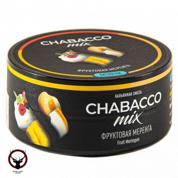 Табак для кальяна Chabacco Mix MEDIUM Fruit meringue 25гр