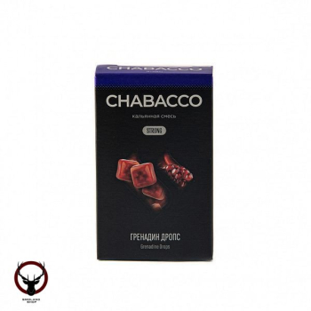 Табак для кальяна Chabacco Mix STRONG Grenadine drops 50гр