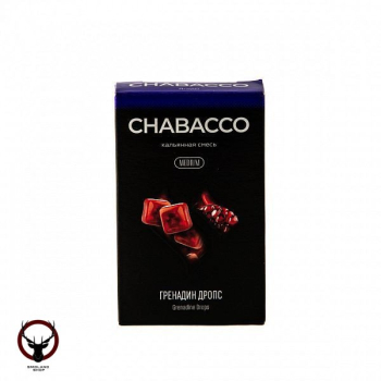 Табак для кальяна Chabacco Mix MEDIUM Grenadine drops 50гр